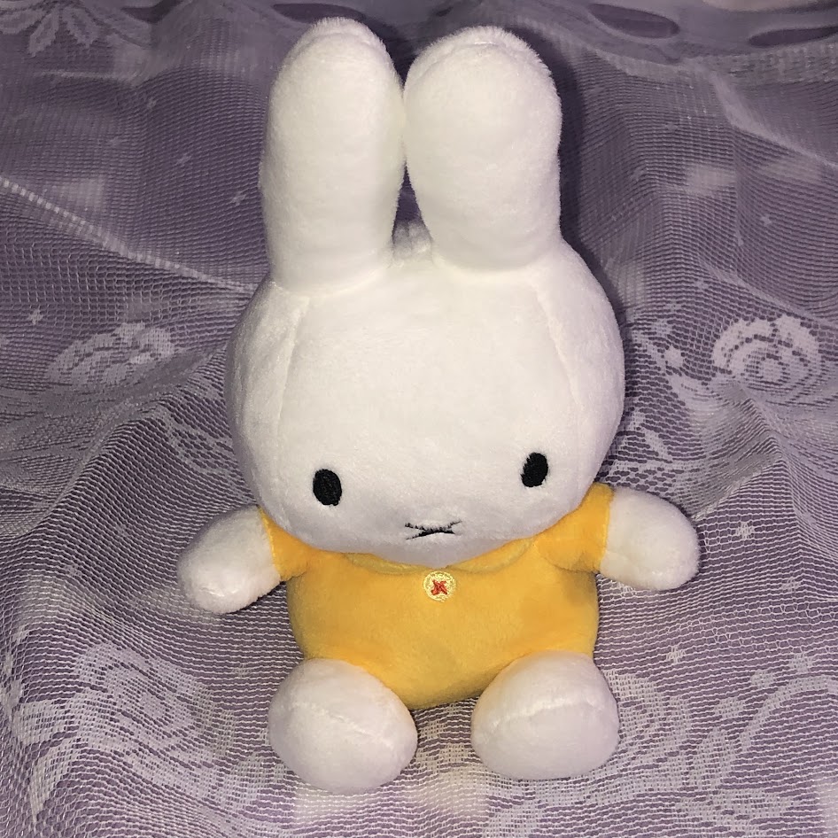 Miffy wearing yellow collared shirt