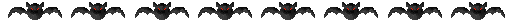 Line divider made of bats